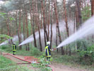 Waldbrandübung